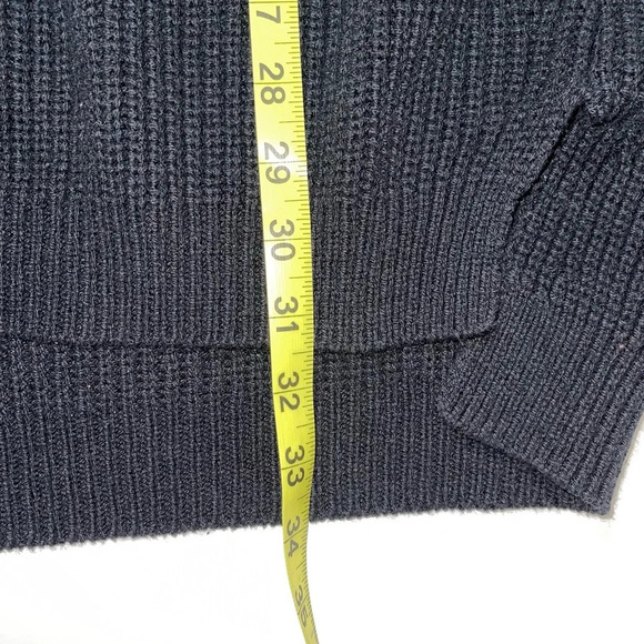 Express Red White & Black Heavyweight Knit Oversized Tunic Sweater Large Women’s - Picture 10 of 13